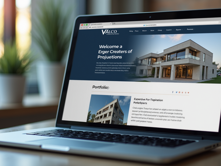 Showcasing Expertise: Valco Construction Group Website Development