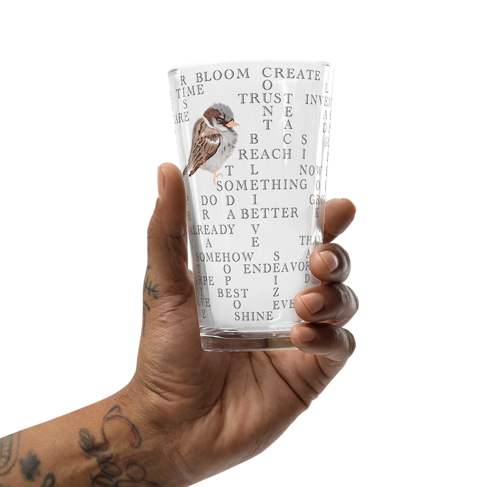 Thumbnail: Scrabble Squire Pint Glass