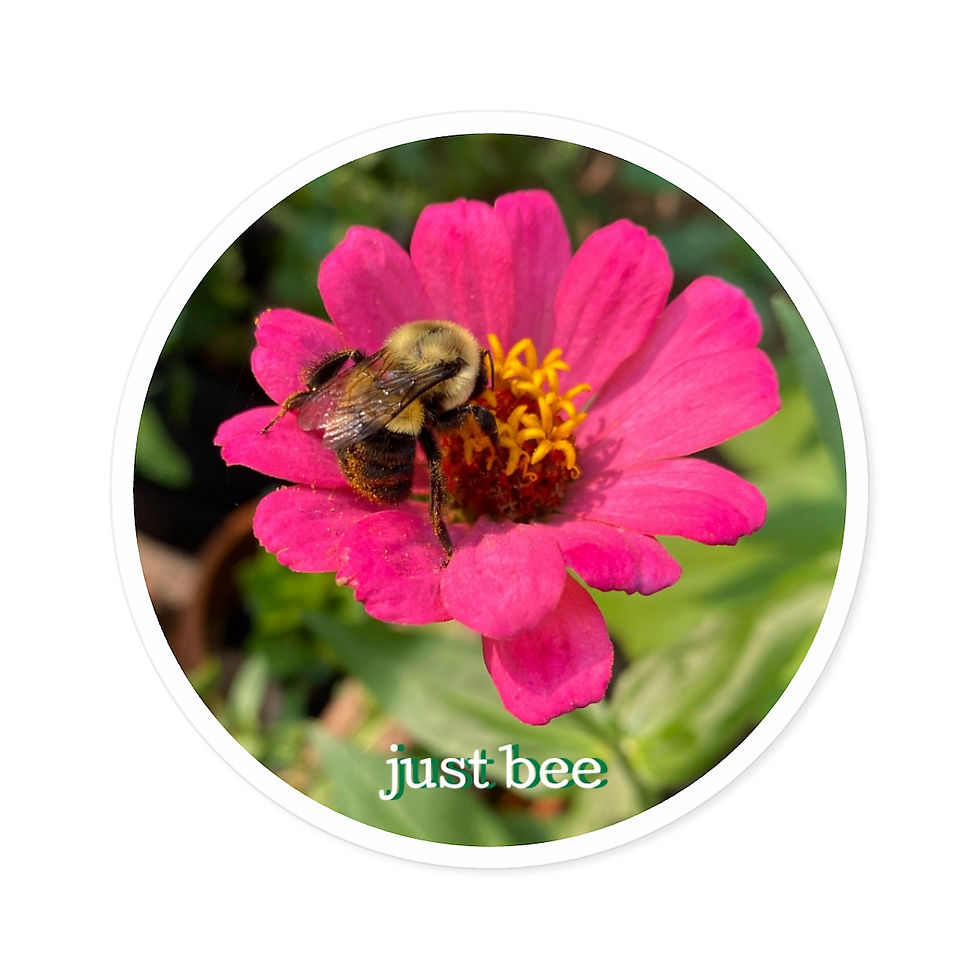 Just Bee Sticker
