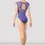 Thumbnail: Ladies Mirella Majesty Cap Sleeve Leotard tanzanite M5108LM