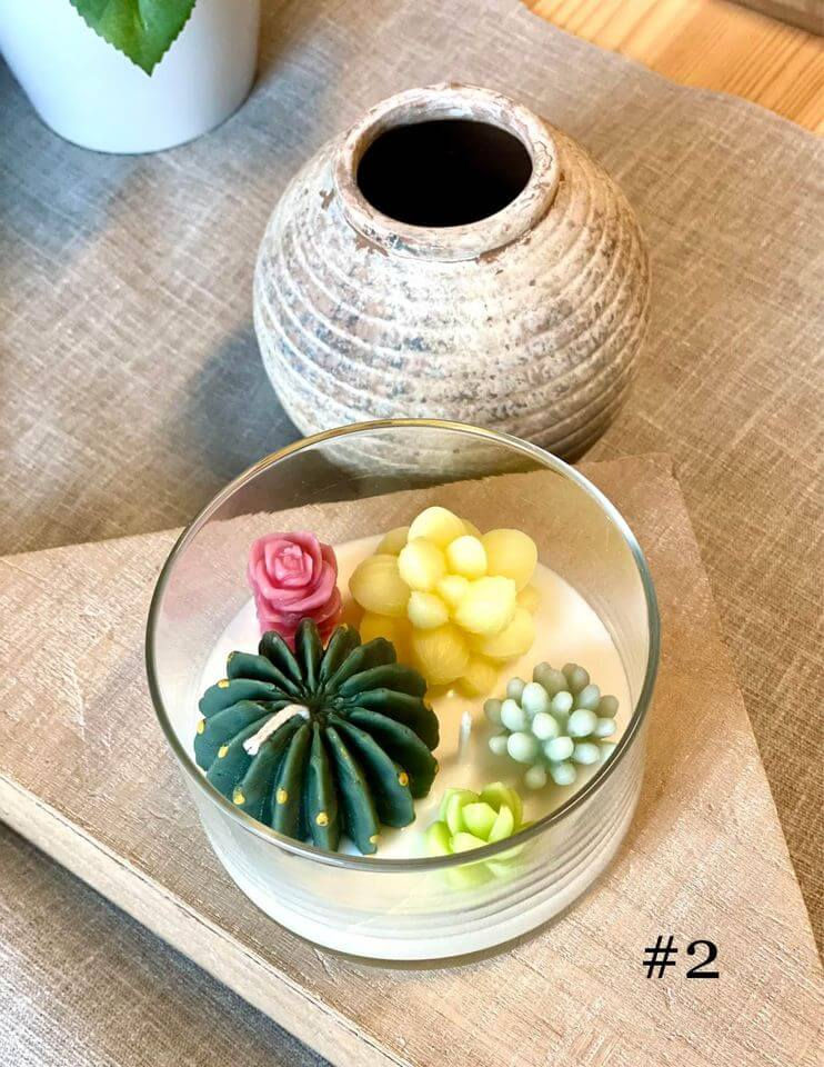 Thumbnail: Garden Escape Handmade Terrarium Scented Candle
