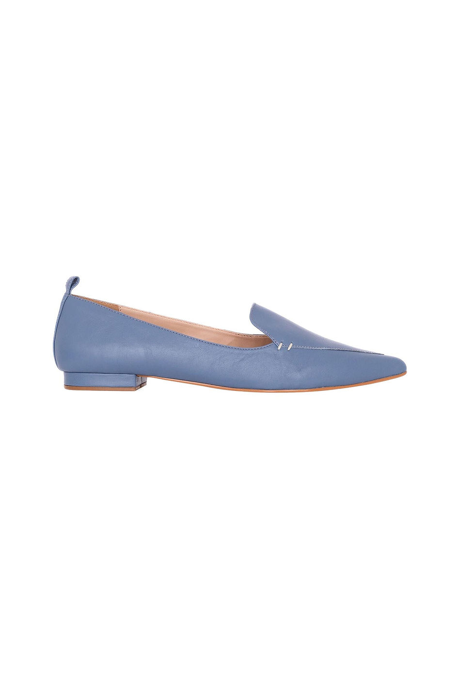 Thumbnail: Black Leather Ballerinas Butia Loafers