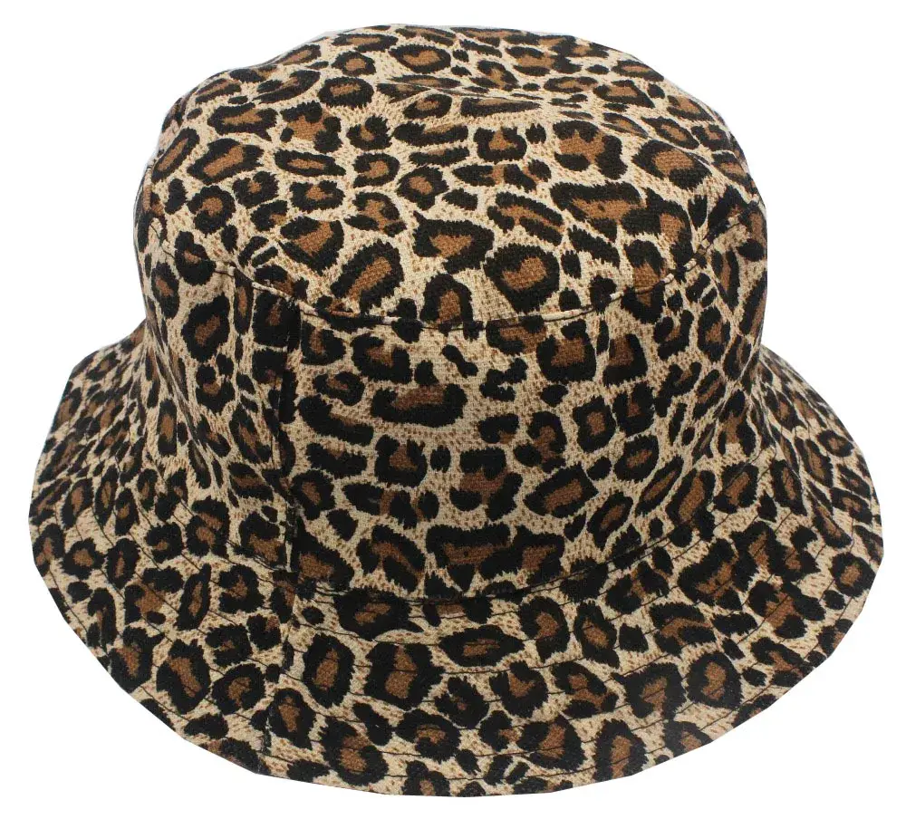 Animal print outdoors bucket hat