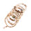 Thumbnail: Stone Beads Stackable Bracelet