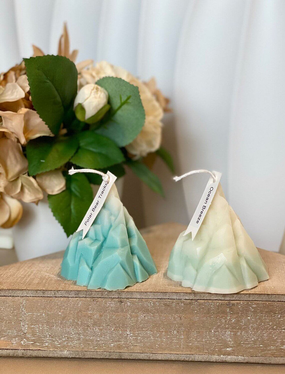 Thumbnail: Handmade Iceberg Sculpture Candles