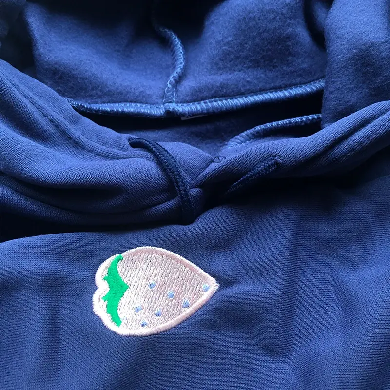 Thumbnail: Strawberry embroidered sweatshirt