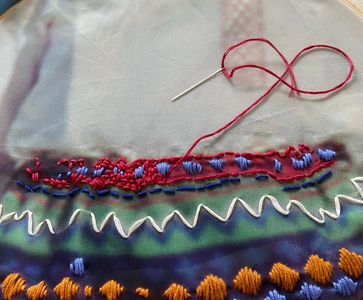 Needlework by Artist Megan Segre