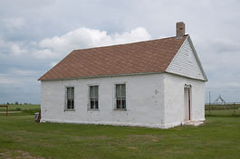 When the builders of this stone church arrived in Dakota Territory in 1884, leaving their beautiful, well established villages in South Russia...