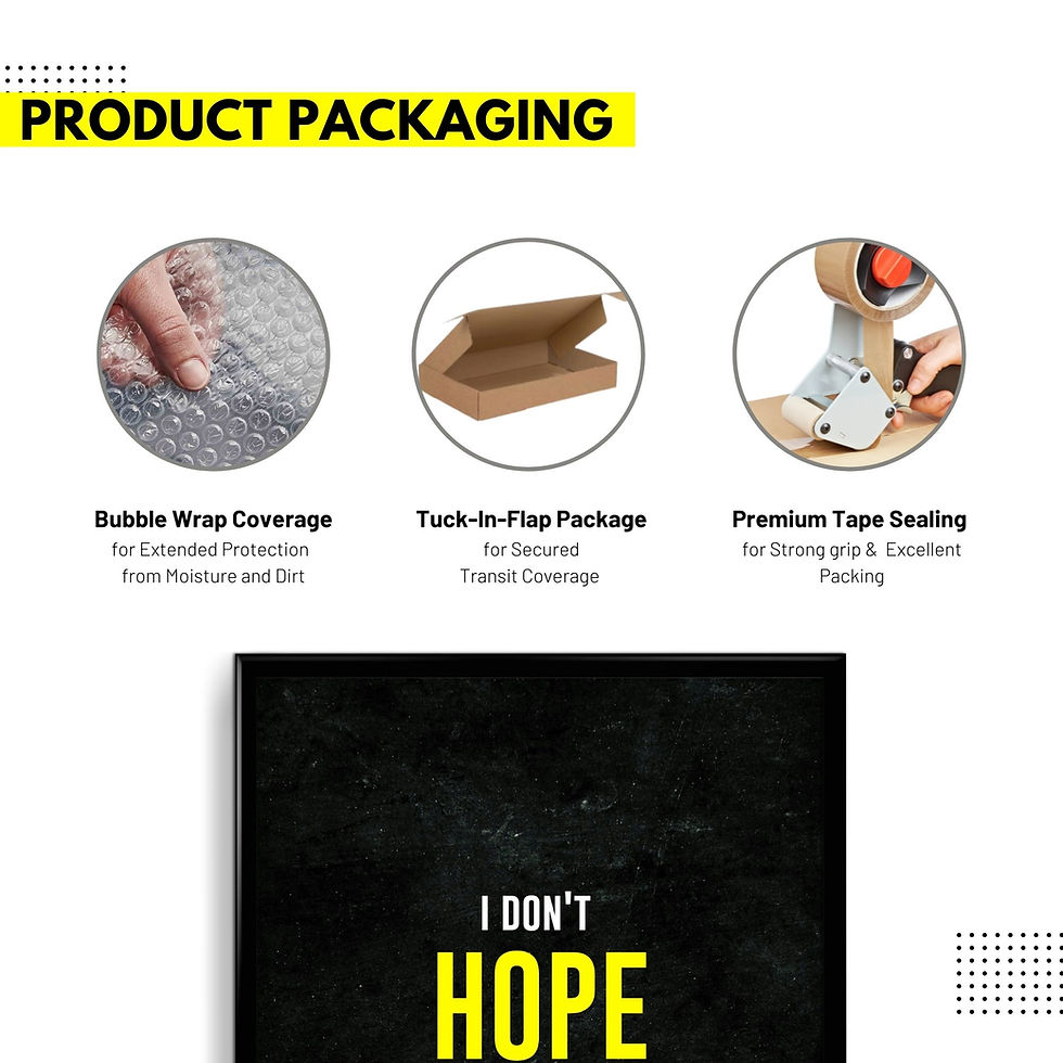 Thumbnail: I dont hope for goals i work for goals -  Wall Frame poster