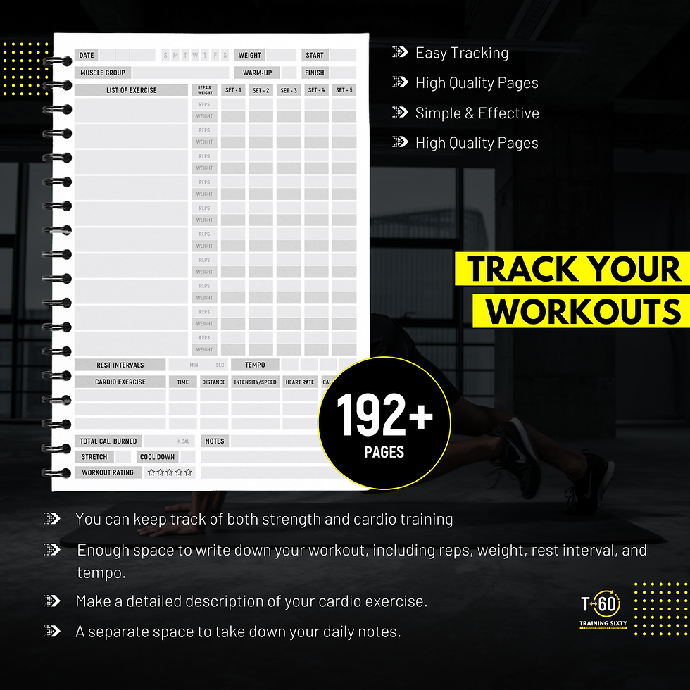 Thumbnail: T-60 FITNESS LOGBOOK MEN