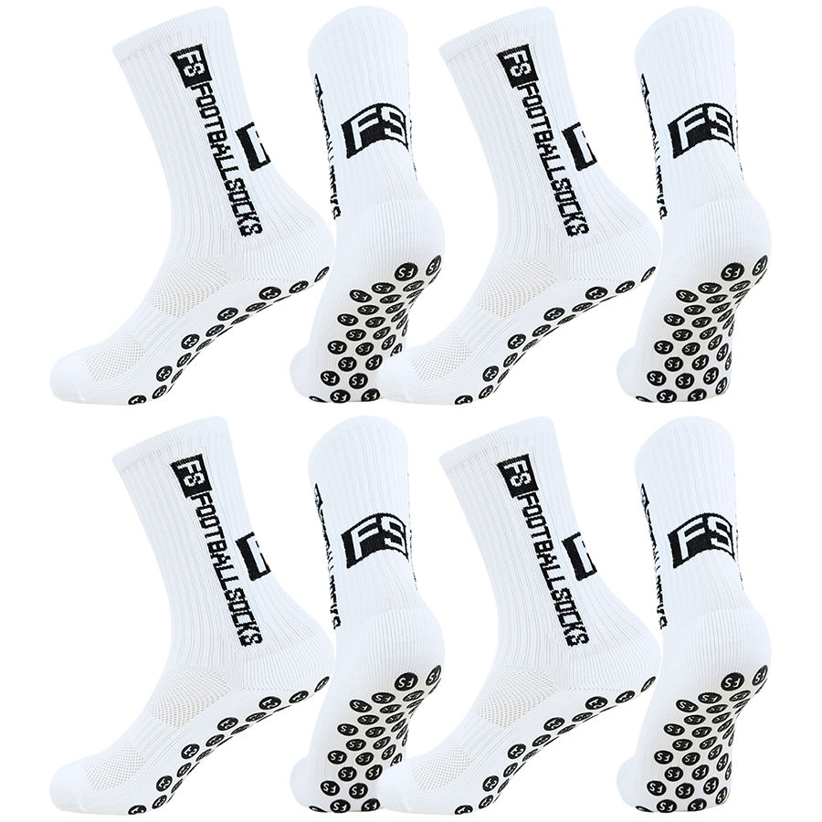 Thumbnail: 1/4/8/12pairs Towel Bottom Shockproof Grip Socks Men Women Exercise Tennis Socks