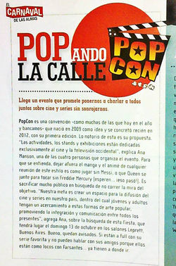 PopCon en La Cosa año 2013.jpg