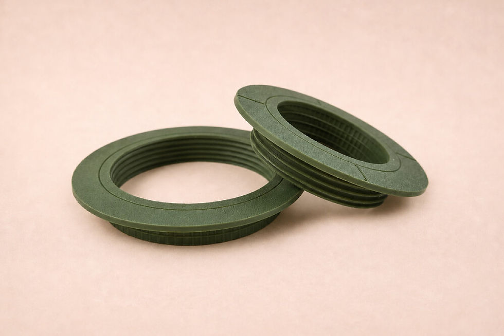 Thumbnail: Dual Flanged Inserts - Polymer