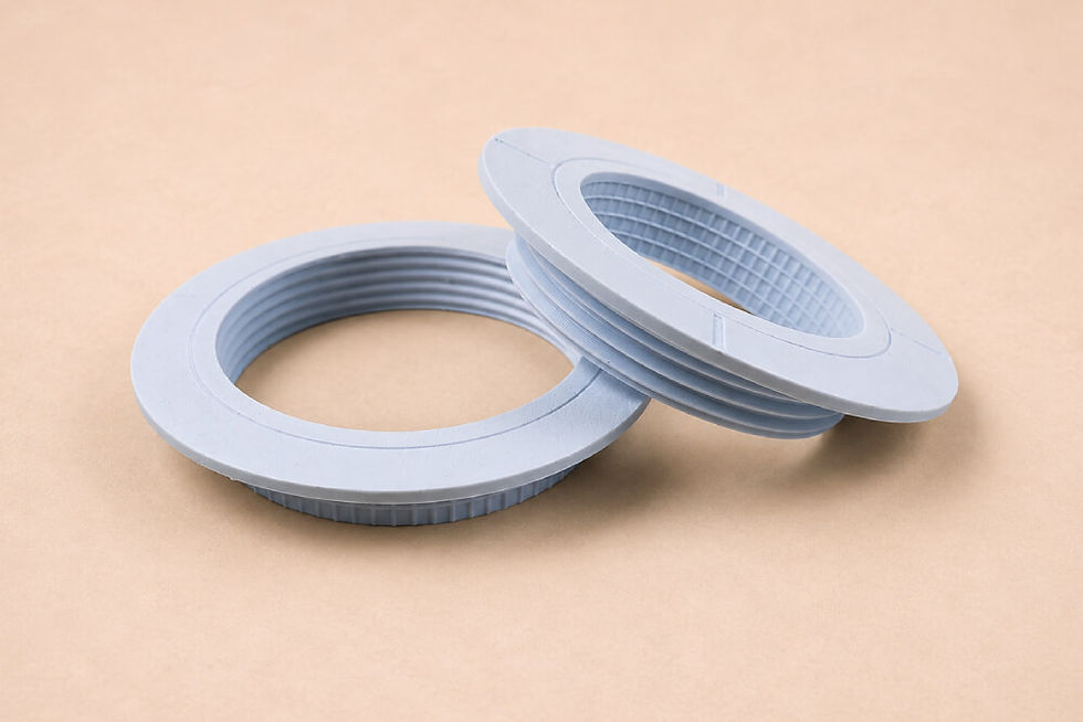 Thumbnail: Dual Flanged Inserts - Polymer