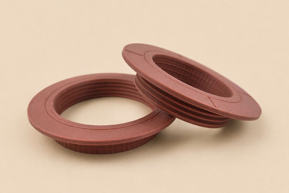 Thumbnail: Cherry Wood Dual Flanged Insert System – Wood Fiber Polymer