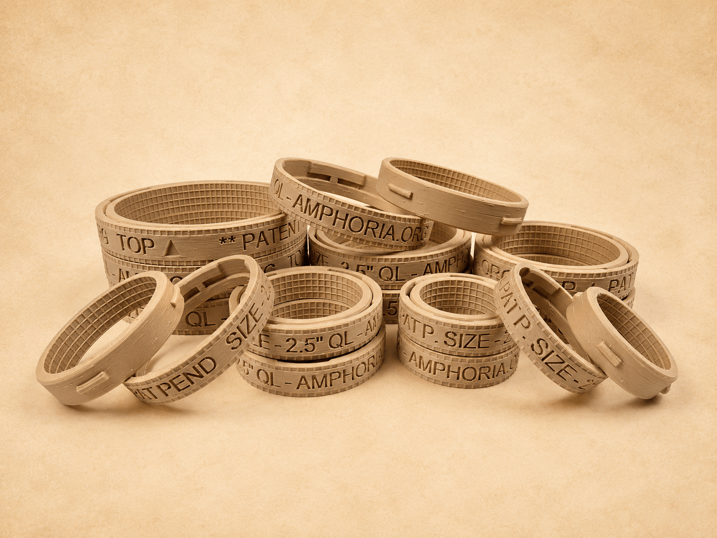 White (Pine) Wood Quick-Lock Insert System - Wood Fiber Reinforced Polymer