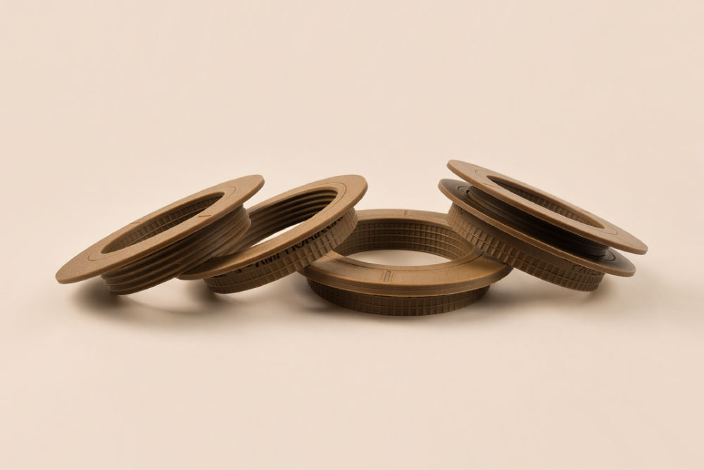 White Wood (Pine) Dual Flanged Insert System – Wood Fiber Polymer