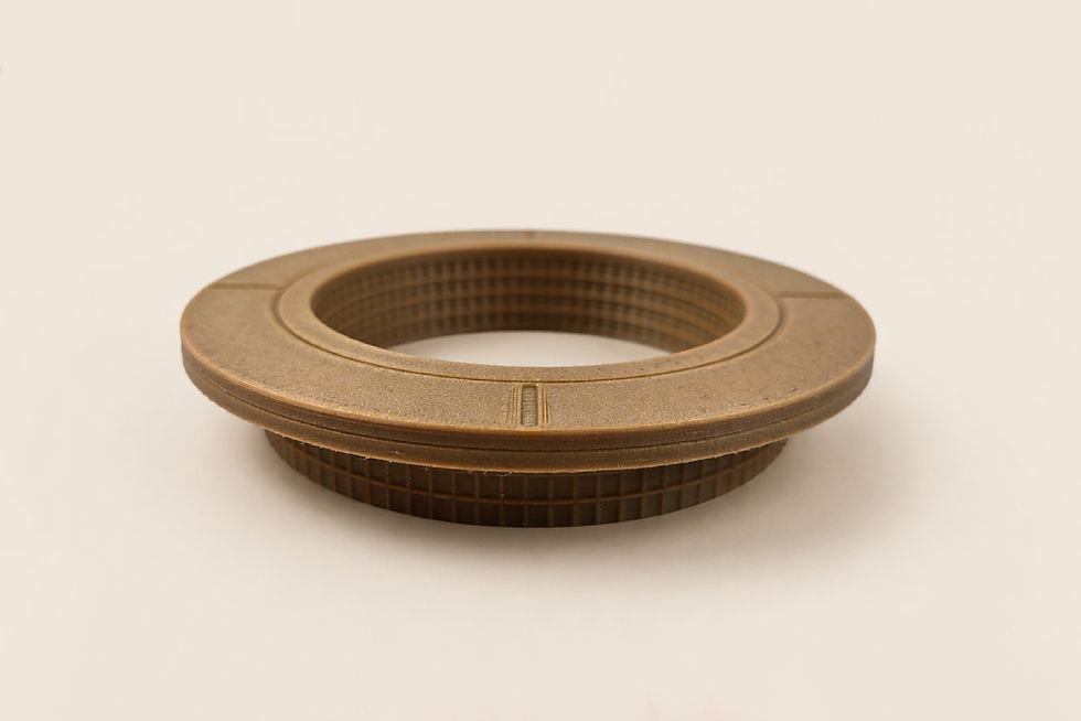 Thumbnail: White Wood (Pine) Dual Flanged Insert System – Wood Fiber Polymer
