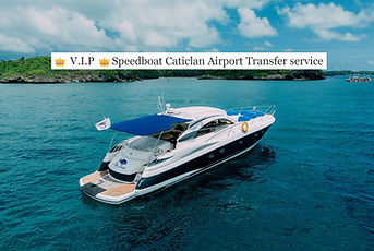 👑V.I.P Speedboat (MPH) Airport Transfer