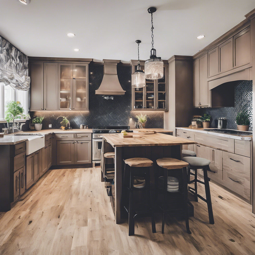 Trendy Kitchen Makeover