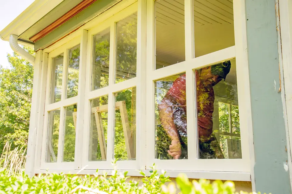 Maintaining weatherproofing on window