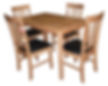 Massa Small Wooden Table and Chairs