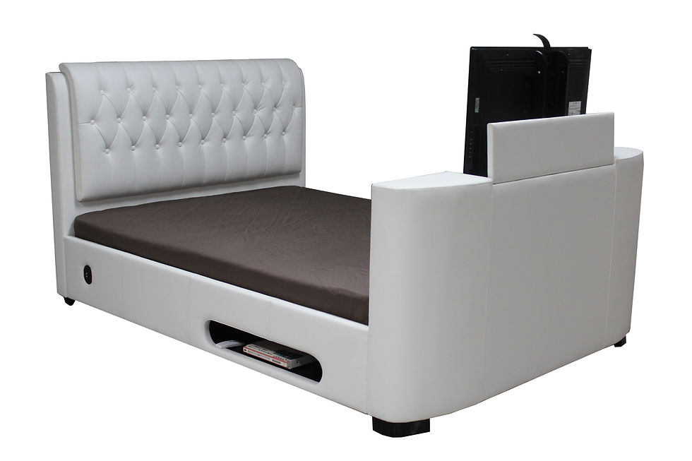 TV Bed Cosmo Black, Brown or White