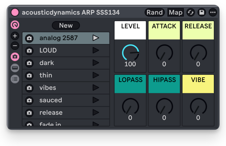 analog 2587 screenshot