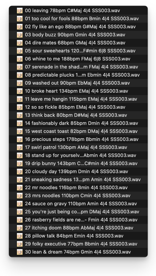 spare thoughts screenshot