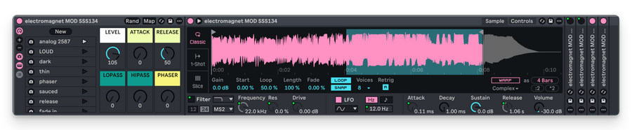 analog 2587 screenshot