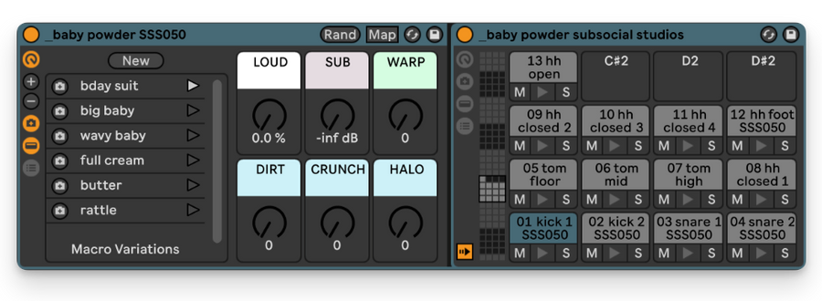 baby powder screenshot