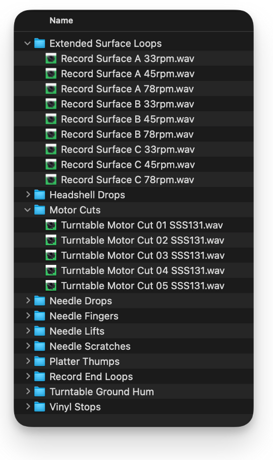 vinyl records screenshot