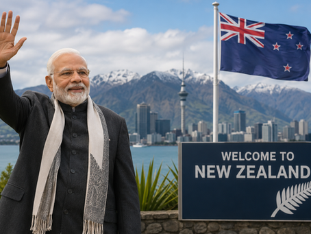 Modi in New Zealand