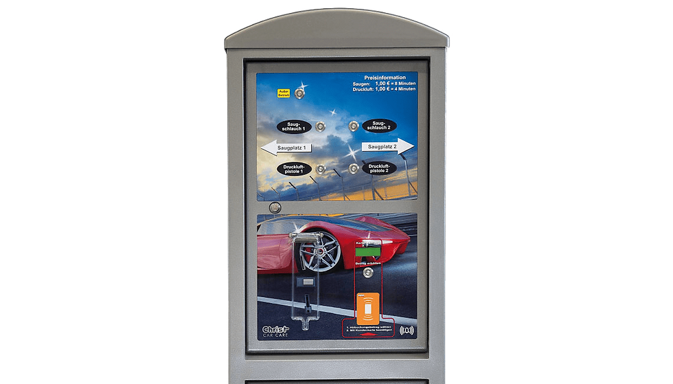 Miniaturbild: Refurbished Christ central vacuum 2015 designed  8 Stations