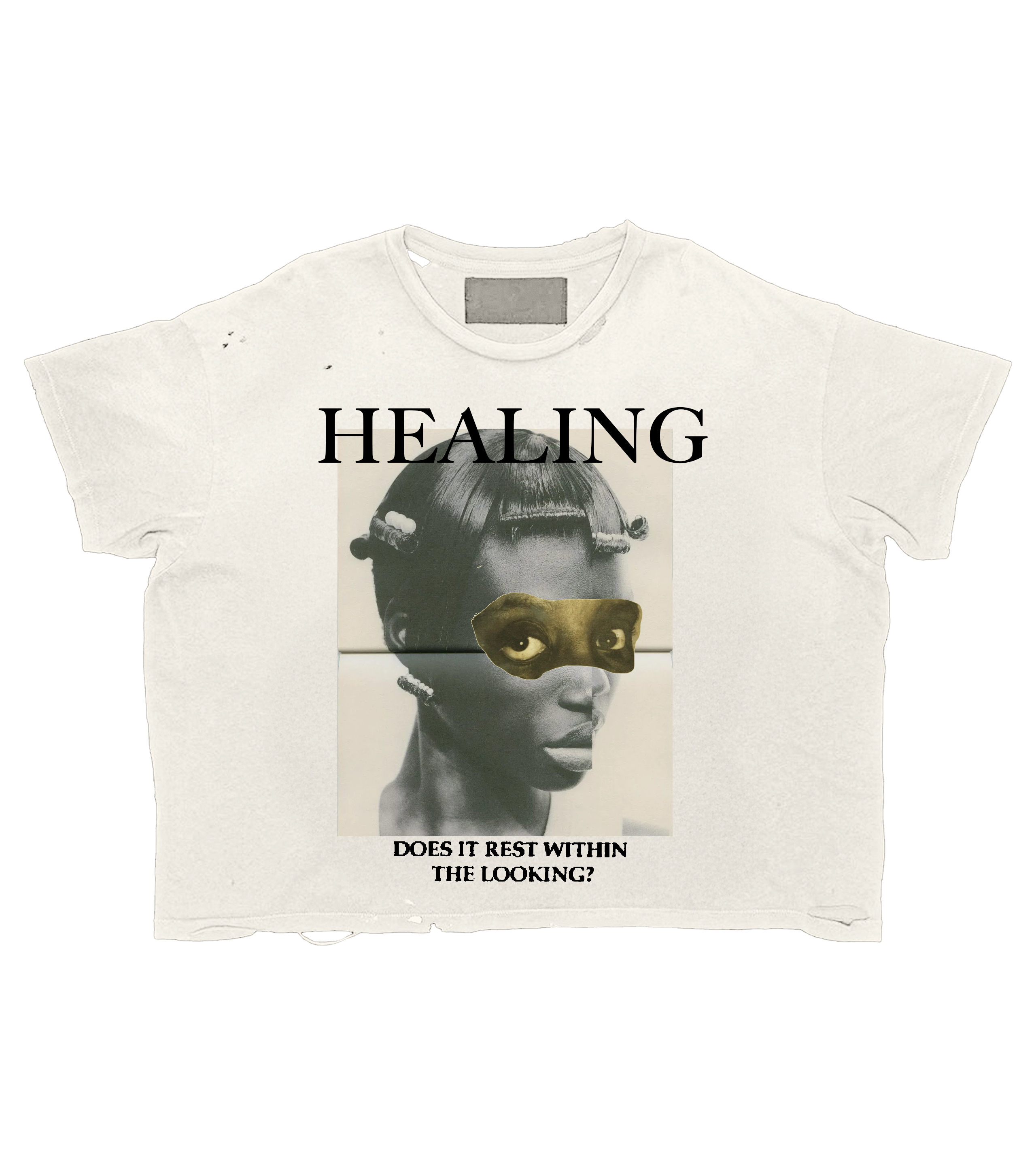 EYE MASK OFF WHITE TEE