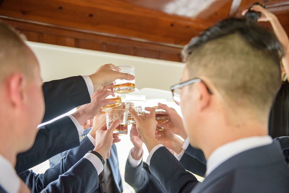 Groomsmen Cheers Osterville Cape Cod