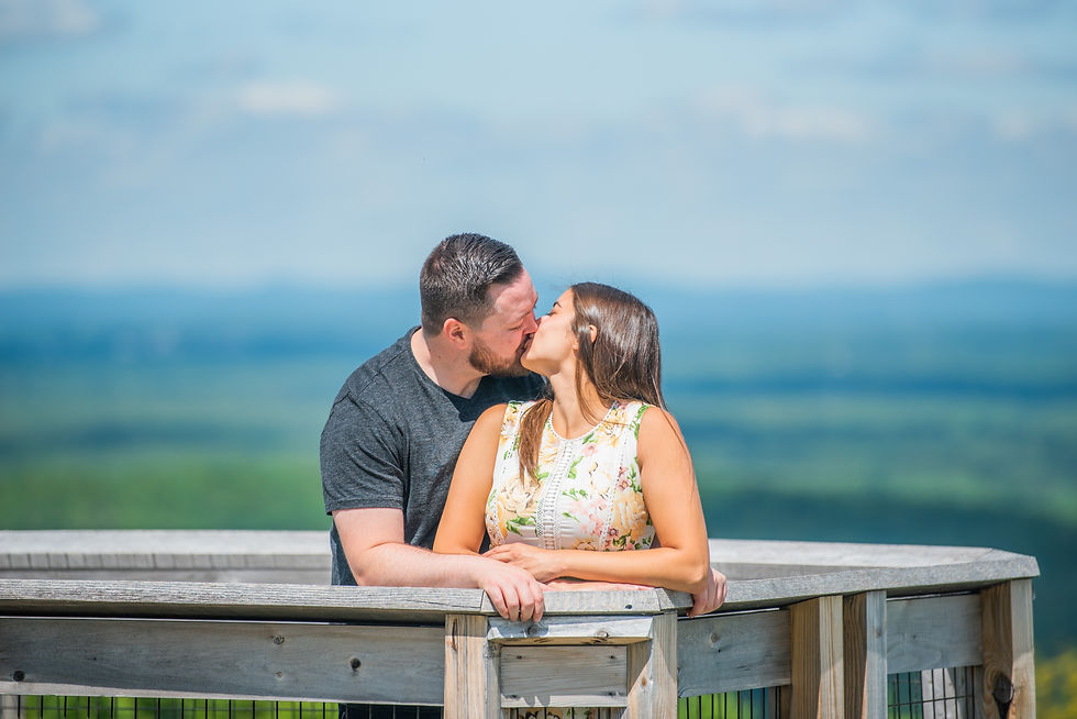 Engagement Portraits Mount Agamenticus Maine