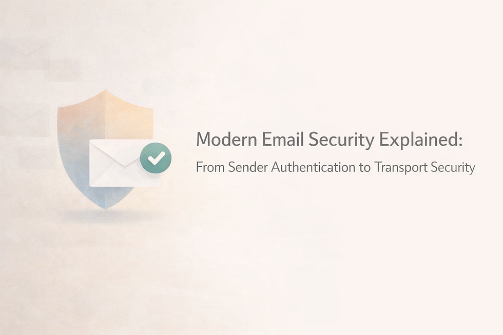 Modern Email Security Explained: From Sender Authentication to ...