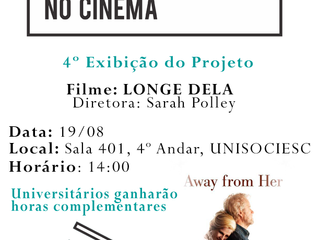 Quarta edição do projeto Narrativas Femininas no Cinema