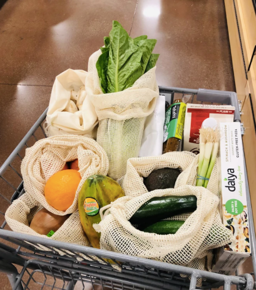 Thumbnail: Cotton Mesh Produce Bags 3-Pack
