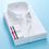 Thumbnail: SMART Classic white black shirts korean clothes Shirt Covered  Formal Business 