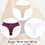 Thumbnail: SMART QUALITY Women Sexy Bikini Panties S-XL Low-Rise G-string Undderwear 