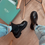 Thumbnail: SMART Ankle Boots Platform Women Cow Leather Chelsea Boots Round Toe Elastic 