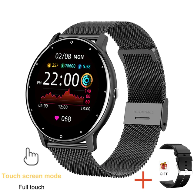 Thumbnail: SMART Watch Men Waterproof Sport Fitness Tracker Weather Display Watch