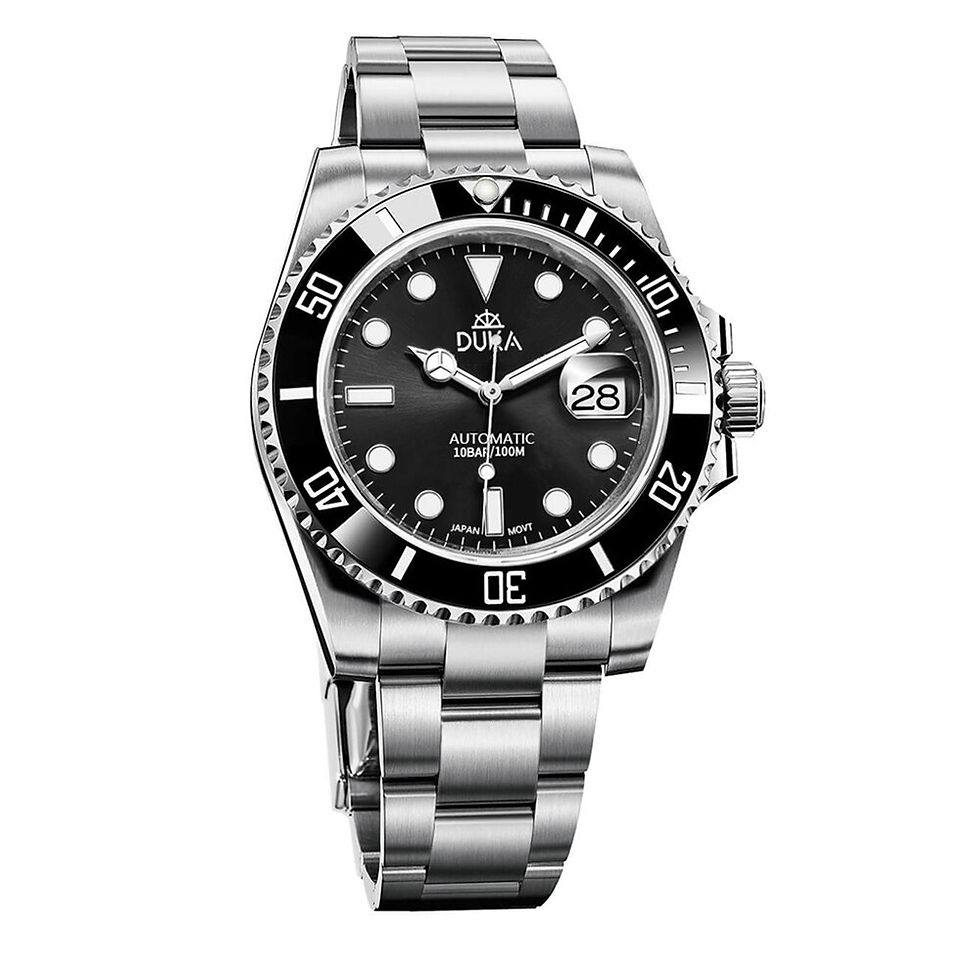 Thumbnail:  SMART ORIGINAL Watch for Men NH35A Stainless Steel Waterproof Wrist Watch Mens 