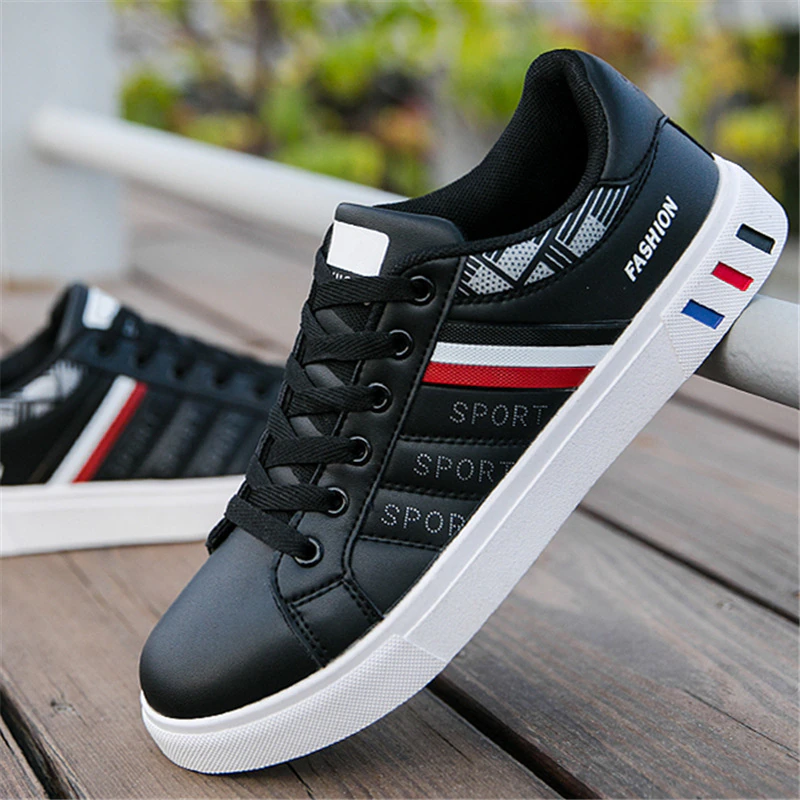 Thumbnail: SMART Casual Shoes Men Leather Sneakers Male Comfort Sport Running Sneaker Man 