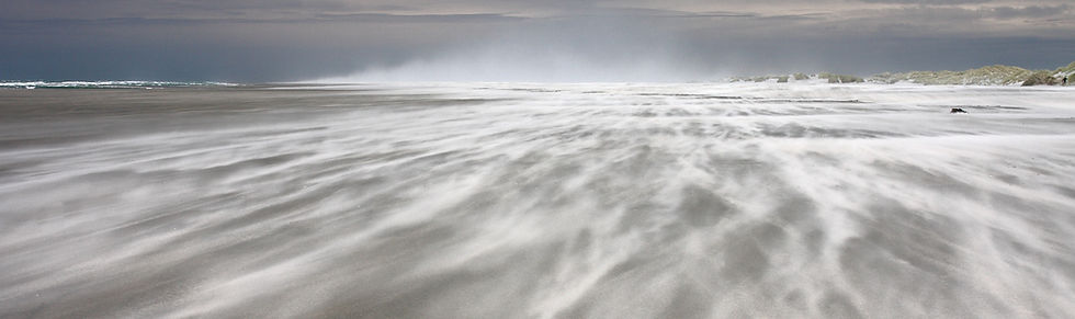 stormachtig Strand