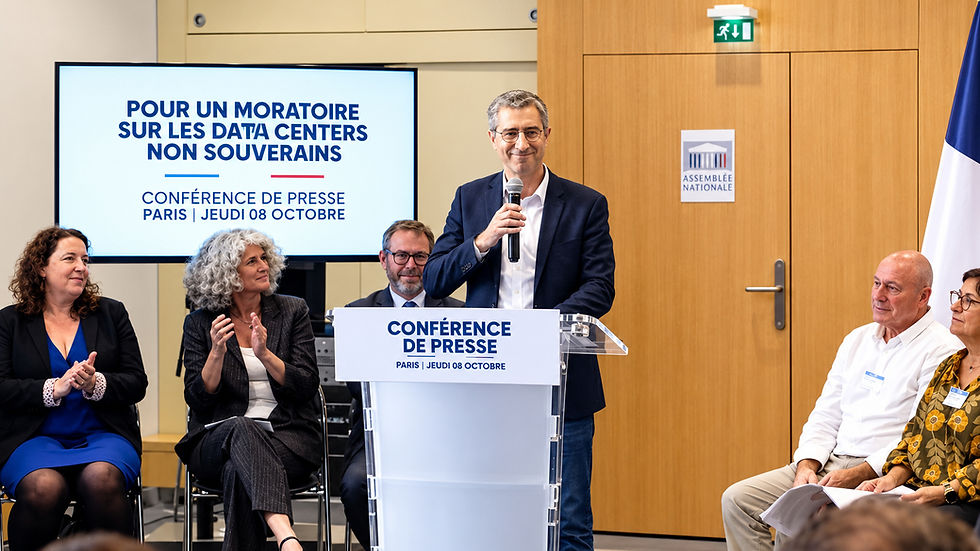 Data centers « non souverains » : François Ruffin réclame un moratoire face aux tensions sur l’eau et l’énergie