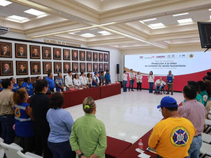 Impulsa Yolanda Osuna capacitación en protocolos para proteger a niños y adolescentes en emergencias.
