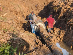 Repara SAS Centro fugas de agua en diversas colonias y rancherias.